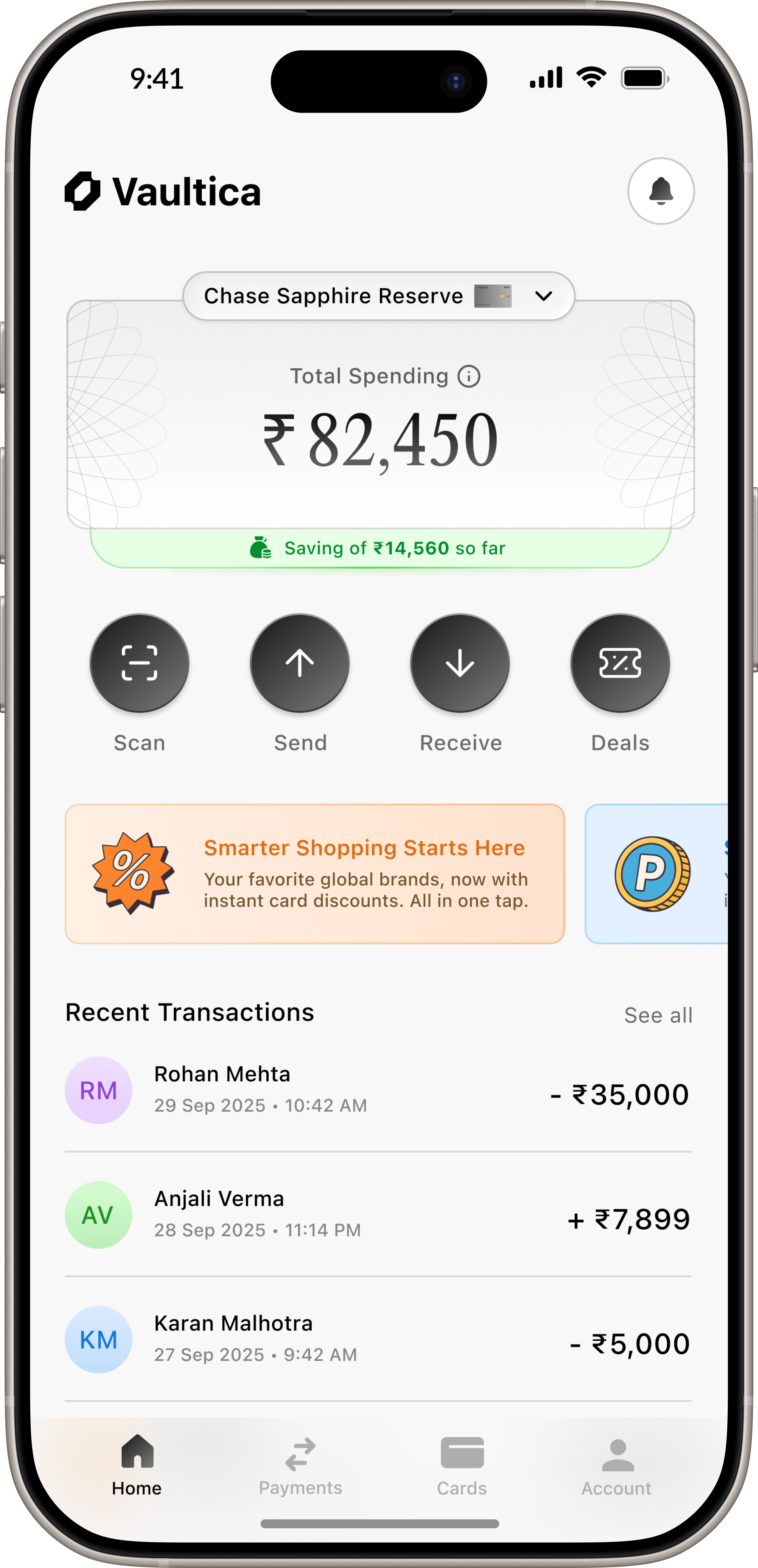 Mockup of a mutual fund case study dashboard displaying portfolio insights and other features.